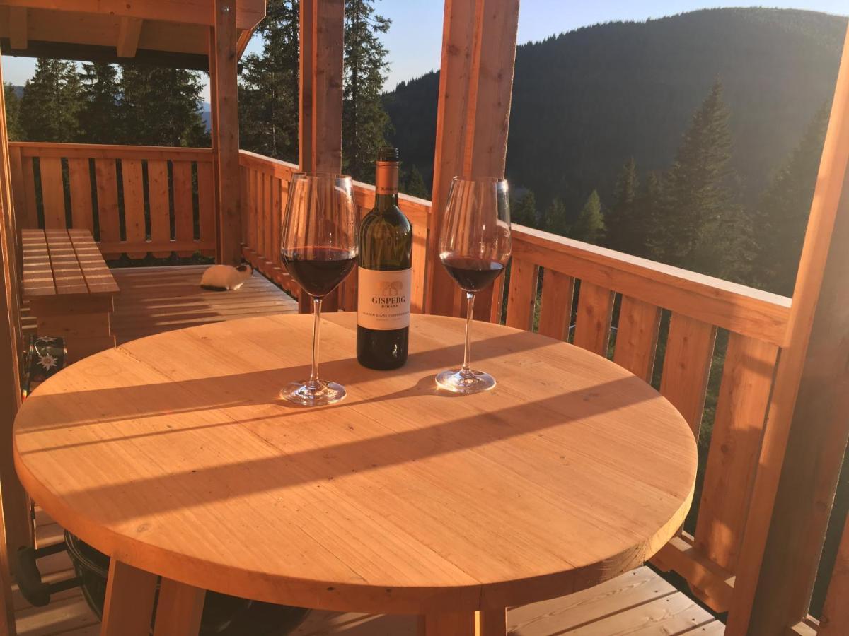 Holzknechthuette Villa Lachtal Kültér fotó